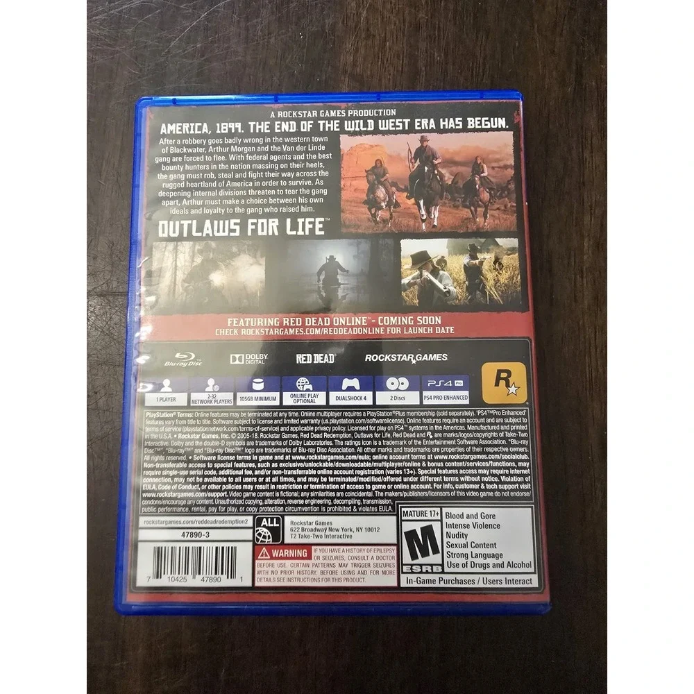 Red Dead Redemption 2 - Sony PlayStation‎ 4